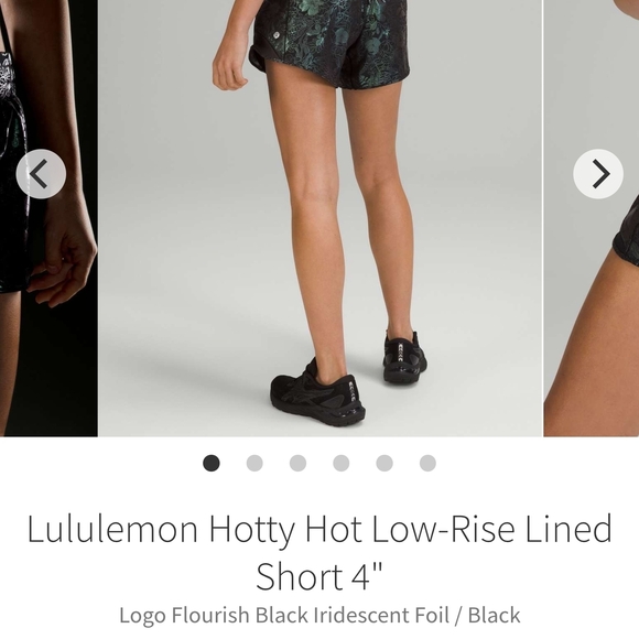 lululemon athletica Black Iridescent Hotty Hot - Picture 2 of 7